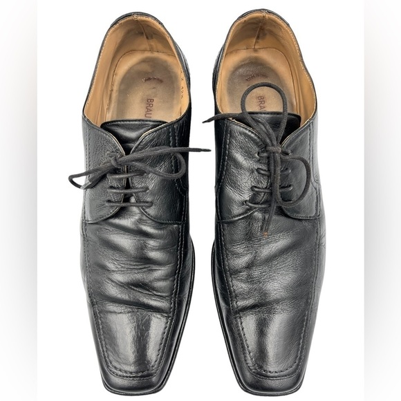 BRAUN BUFFEL Leather Oxford Shoe